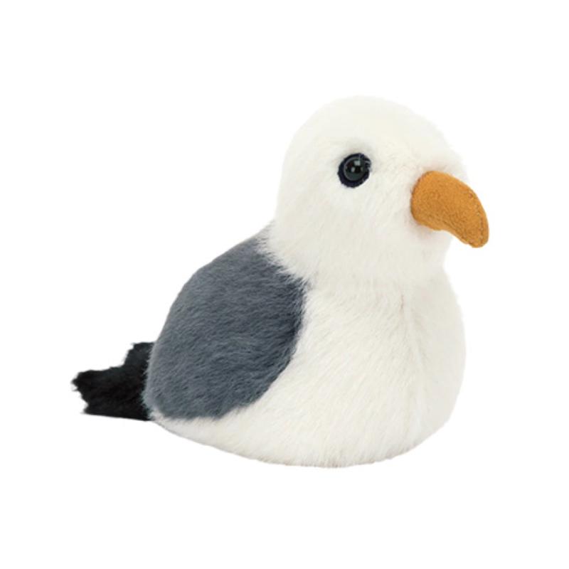 JELLYCAT Bird Series Bird Seagull Cute Plush Doll 10cm High