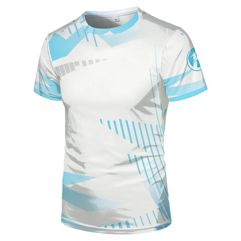 3D Printing Custom T-shirts Summer Plus Size T-shirt Design E-sports Jersey Customization Sports Outdoor Cool Round Neck Tops