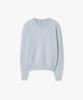 SUNBURNPROJECT Cashmere Basic Round Knit, Skyblue