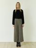 EJNOLEE Check Wide Pants