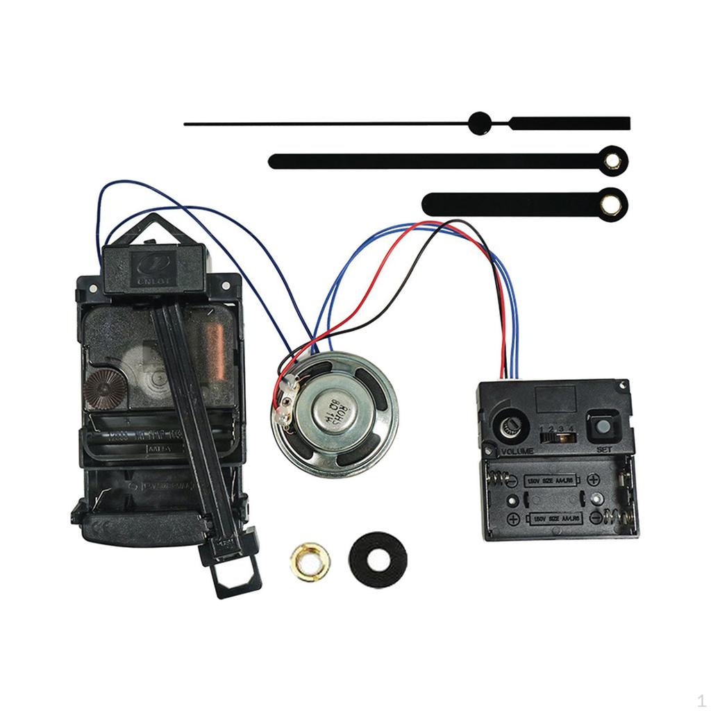Pendulum Clock Movement Kits Making Replacement Parts Music Box Speaker