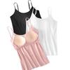 Wire-Free Pad Tank Top Camisole - Sexy, Cool, No Bra Needed, Women's Home Wear