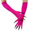 Halloween Gloves Full Finger Long Fingernails Costume Accessories Spooky Skull Claw Gloves Long Nails