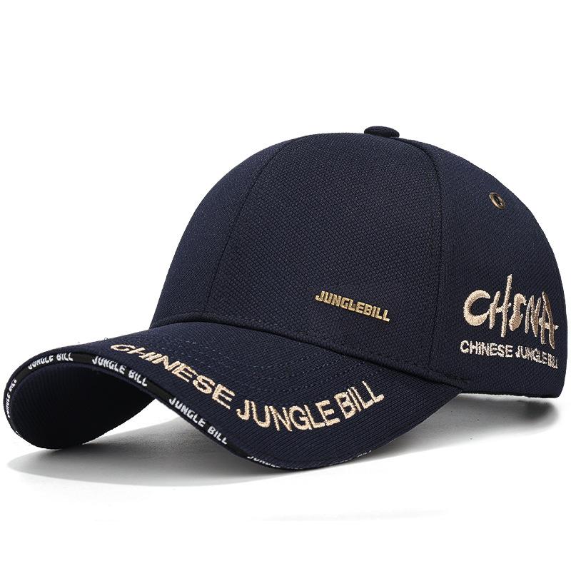 Embroidered Baseball Cap Breathable Casual Outdoor Sun Shade Hat