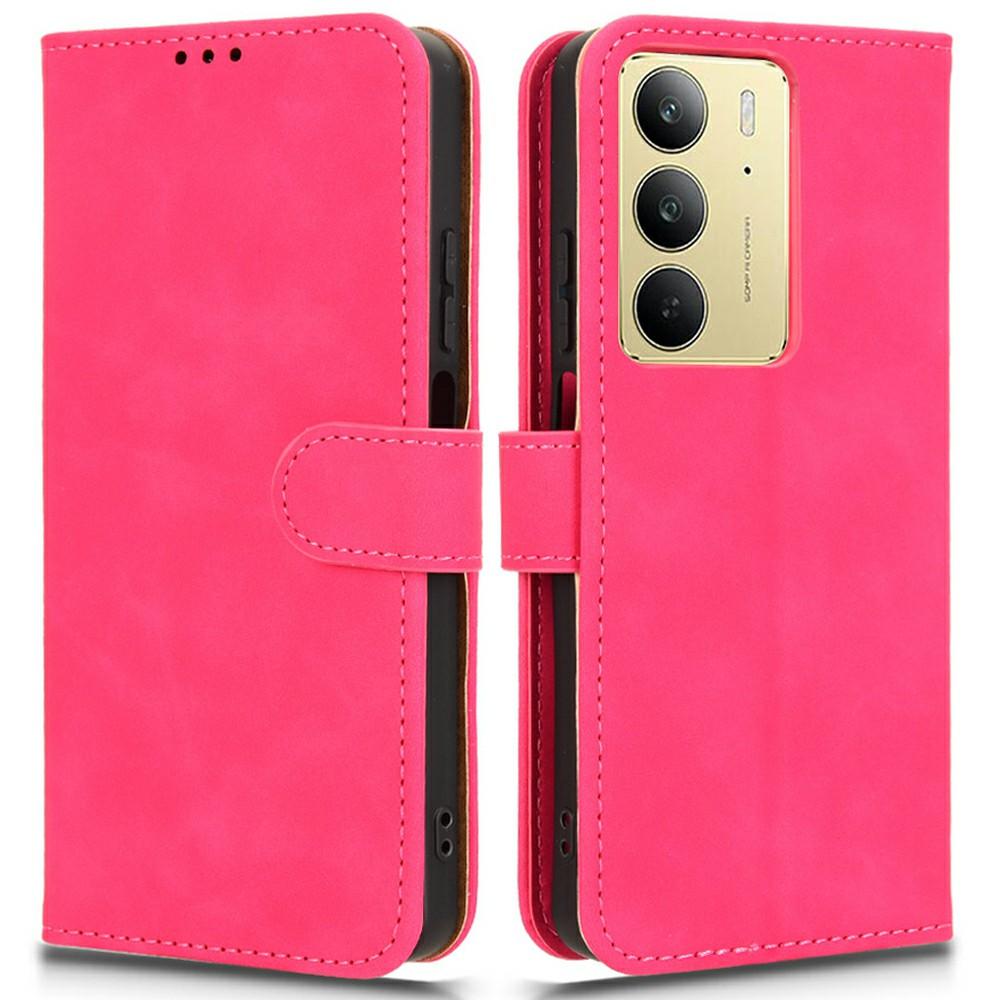 For Realme C75 4G Leather Case Skin Feel Anti Drop Wallet Flip Phone Cover
