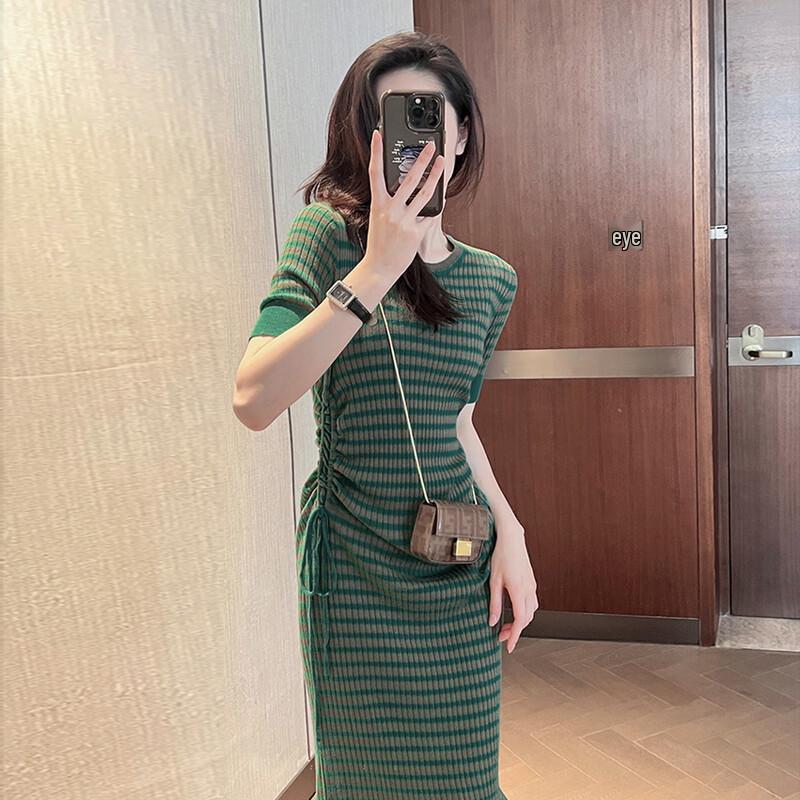 

JK&JS 2025 French Style Slimming Knit Dress S