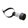 6/12PC Waterproof Solar Hanging LED Pool Light Cylinder Shape Warm White Lamp for Outdoor Garden Above Ground Pool  Lighting Use