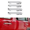 Catland Door Handle Knob Covers for Suzuki Hustler Custom Door Handle Door Knob Exterior Made of ABS Resin with Tape Covers, Protectors, MS52S/MR92S