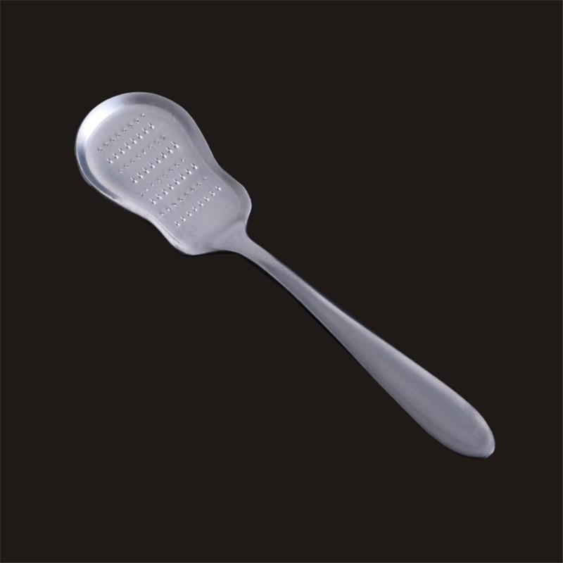 1PCS Creativity Stainless Steel Garlic Grinder Spoon Manual Ginger Grinder For Kitchen Tool