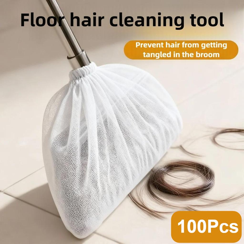 Disposable Broom Dust Cover for Floor Hair Cleaning, Gap Dust Absorption Cleaning Tool