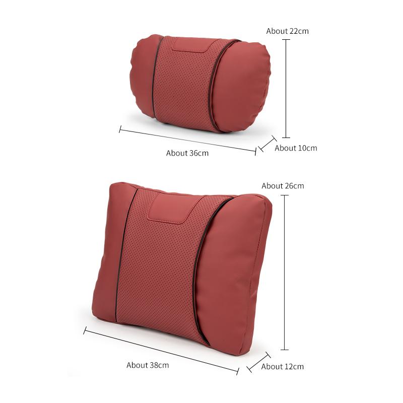 Car Neck Pillow Seat Headrest Lumbar Spine Protect For Hyundai I20 I30 Ix35 ix45 I40 KONA Encino Solaris Azera Accent Santa Fe