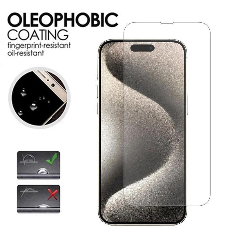 Full Cover Tempered Glass For iPhone 17 Air 16 15 14 13 12 11 Pro Max 16 Plus 13 Mini X XR XS Max 6 6s 7 8 Plus 5 5s SE 2020 2022 Screen Protector