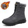 Herren Hohe Schneestiefel mit Plus-Samt - Warm, Kältebeständig, Große Größen Outdoor-Schuhe für Minusgrade