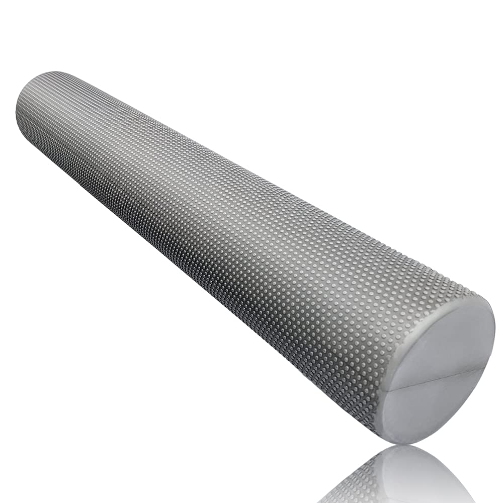 Fungoal Foam Roller for Shoulder Blade and Back Stretching Core and Myofascial Release [Gray] (Includes Manual) - Strength, Balance, Yoga,