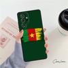 Cameroon National Flag Phone Case For Samsung Galaxy S24 S25 S23 S22 Ultra Note 10 20 Plus S20 S21 FE Cover