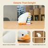 Cute Duck Decorative Bookend Non-Slip Resin Book Holder for Kids Room Bookshelf Birthday Gift for Students Book Lovers