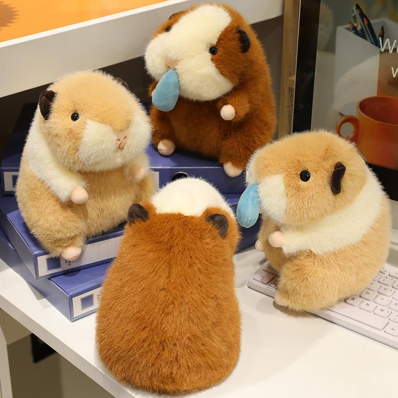Internet Celebrity Guinea Pig Animal Simulation Doll Plush Doll Wholesale Cute Toys Children Holiday Birthday Gift