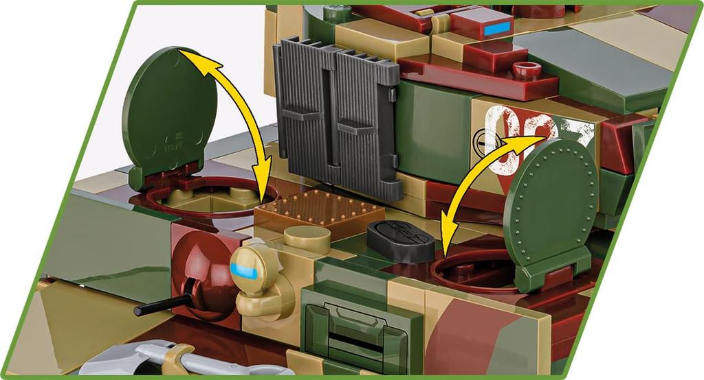 COBI Historical Collection WWII Panzerkampfwagen VI Tiger I Ausf E Executive Edition