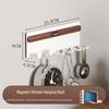 Wutuo Magnetic Kitchen Storage Shelf with Tissue Holder