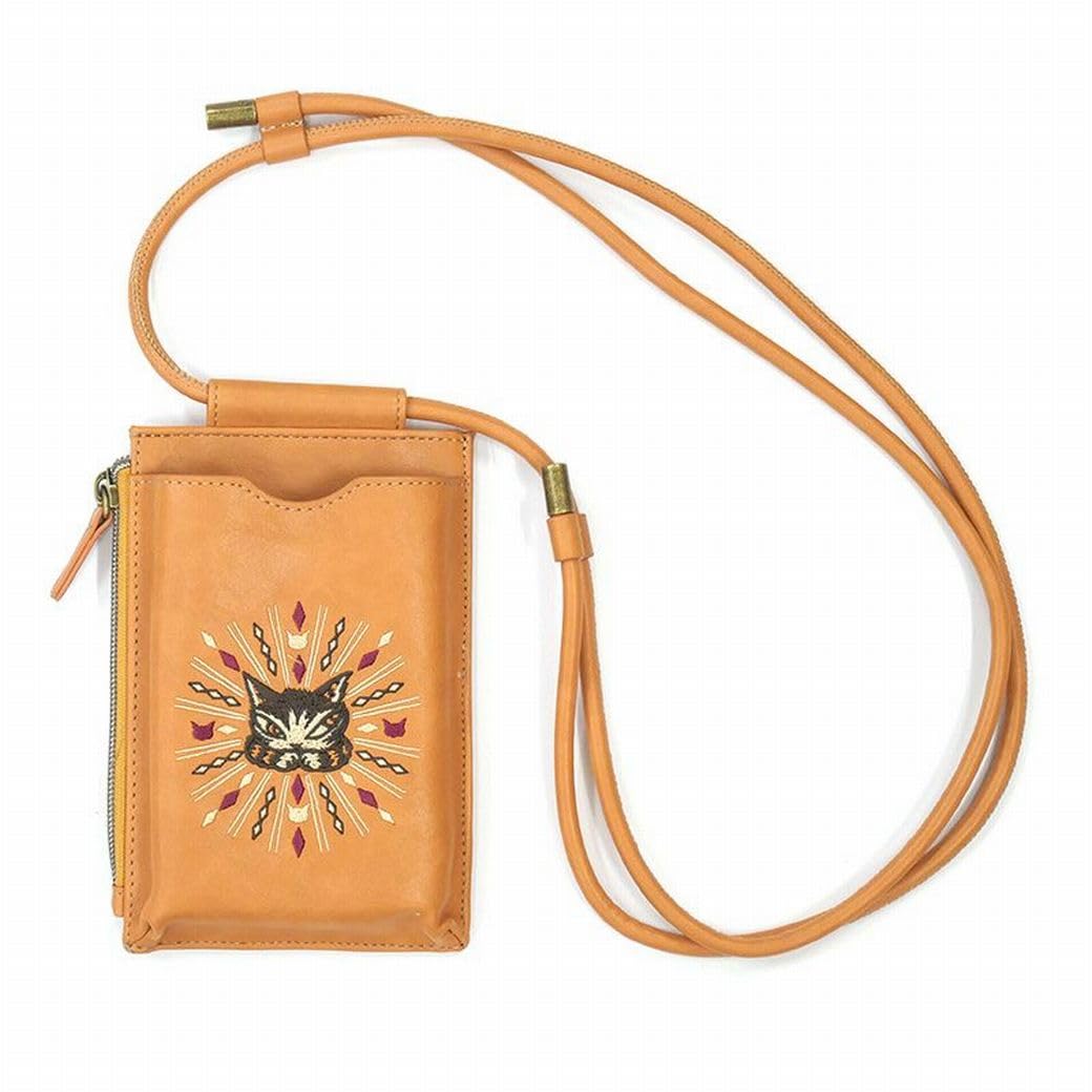 

Cat Dayan Dayan Embroidered Smartphone Pochette Coral [Wachifield] кораловий