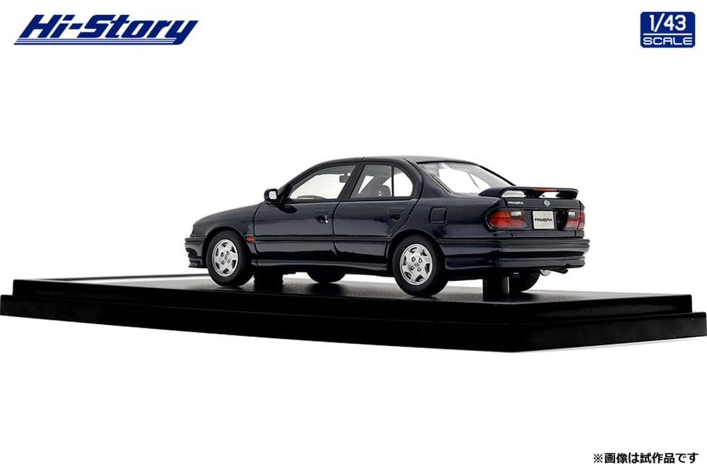INTERALLIED Hi Story 1/43 Scale Nissan Primera 2.0 Te (1990) Dark Blue Pearl Finished Model HS480BL