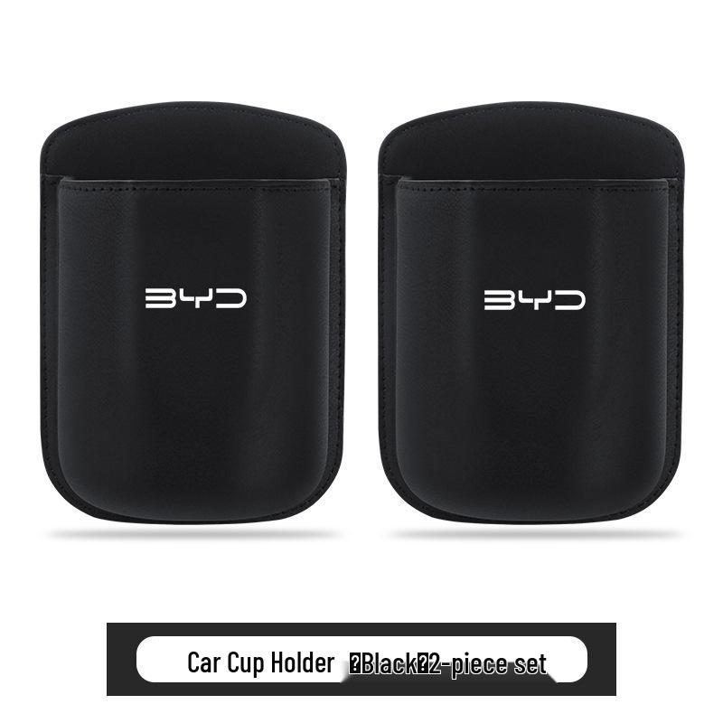 BYD Car Cup Holder: Compatible with Seagull, Song Plus/Pro, Han, Dolphin, Qin - Drink & Phone Storage Bag
