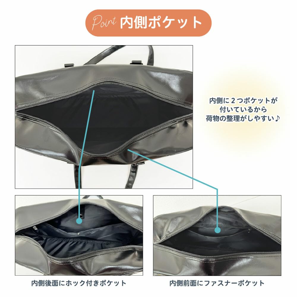 VASKA by moz School Bag for Women, Synthetic Leather, for Commuting, Students, and Entrance Ceremonies, Brown, by VASKA by moz