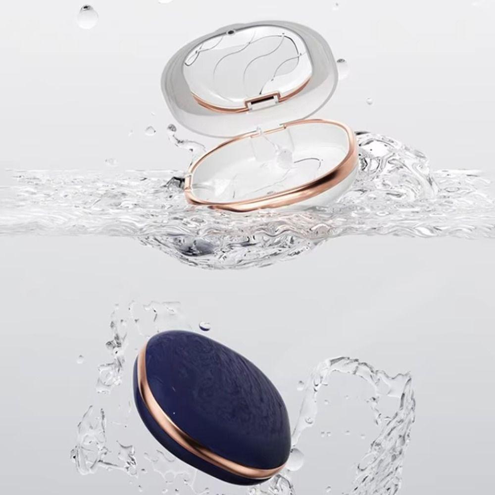 Slim Design Dental Retainer Box Magnetic Snap Aligner Container Mouth Guard Organizer Daily Carry