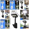 Waterproof Solar Wall Light Auto on/Off 92 LED Motion Sensor Light Vertically Adjustable 4 Modes Garden Street Lights