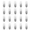 T11 T4W BA9S H6W 1895 White Car Dashboard Lamp 1led