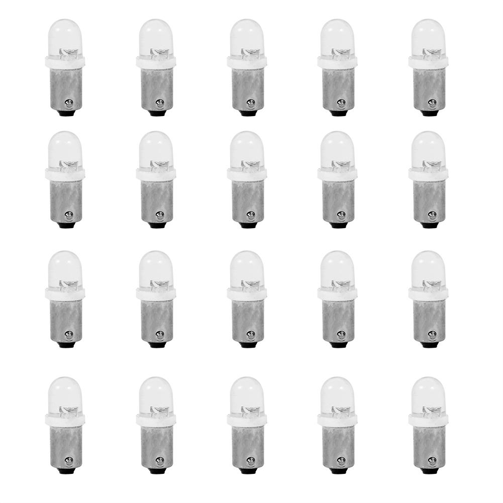 T11 T4W BA9S H6W 1895 White Car Dashboard Lamp 1led