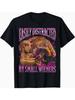 Funny Dachshund T-Shirt, Easily Distracted by Small Wieners, Black Shirt with Pink Lettering, Sizes