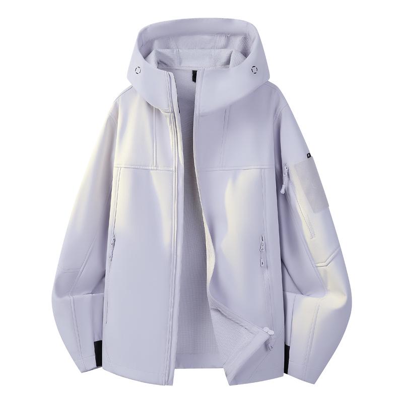 Unisex Soft Shell Outdoor Jacket - Autumn/Winter Collection for Camping, Hiking, and Mountaineering.