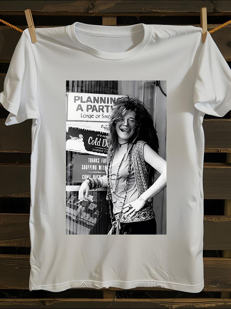 New Janis Joplin Tshirt