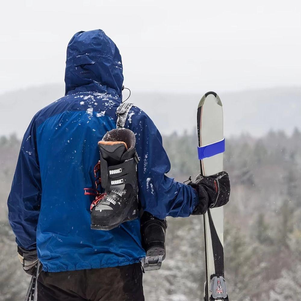 Band Wrap Ski Fastener Straps Adjustable Snowboard Binding Straps Ski Wraps Ties  Winter Sports