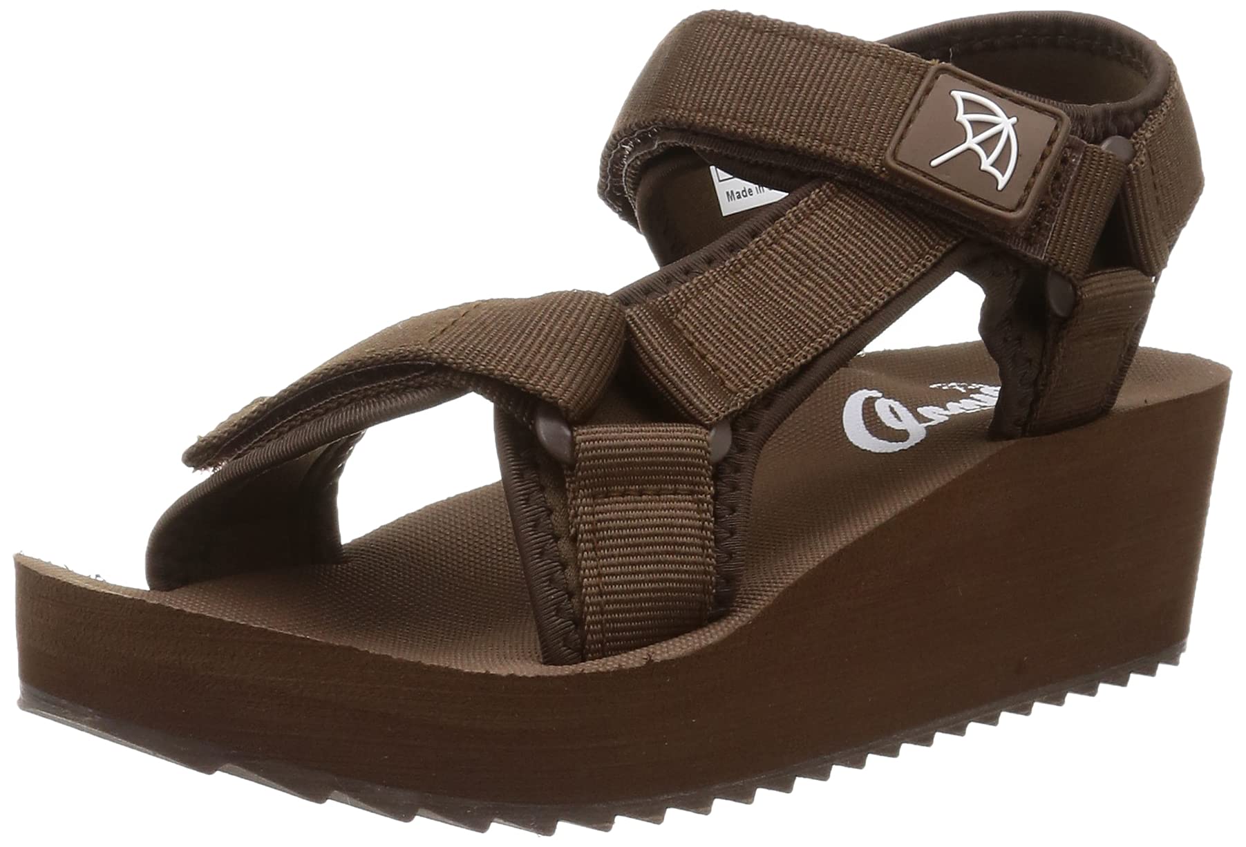 

Arnold Palmer AN5402 Size Medium Women s Sandals, 200, Brown,