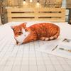 1PZ 50CM Cuscino Gatto Simulazione 3D, Morbido Cuscino Giocattolo Gatto Carino Lavabile, Giocattolo per Bambini, Cuscino per Divano, Decorazione per la Casa