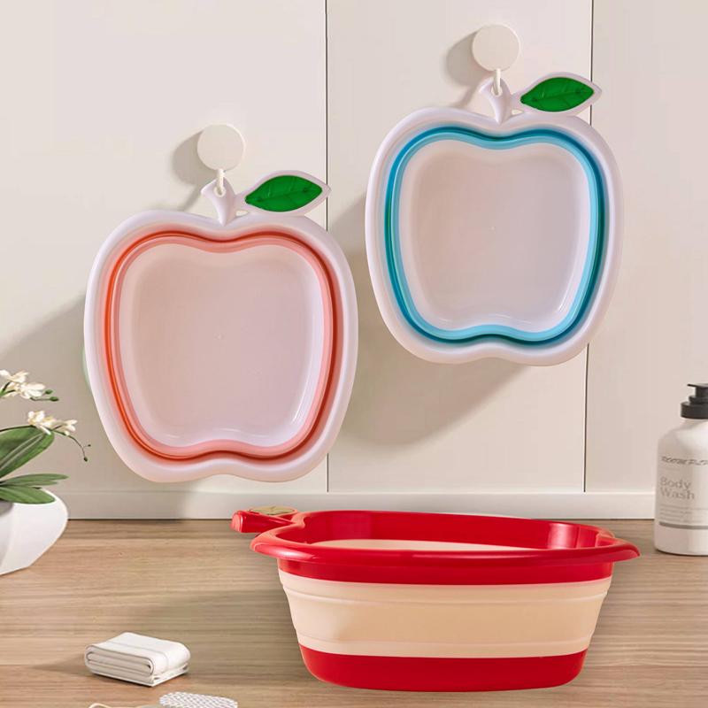 Voyage Grand Lavabo Lavabo Pliant Bassin de Compression Portable Ménager Pour Dortoir d'Étudiants Accessoires de Salle de Bain