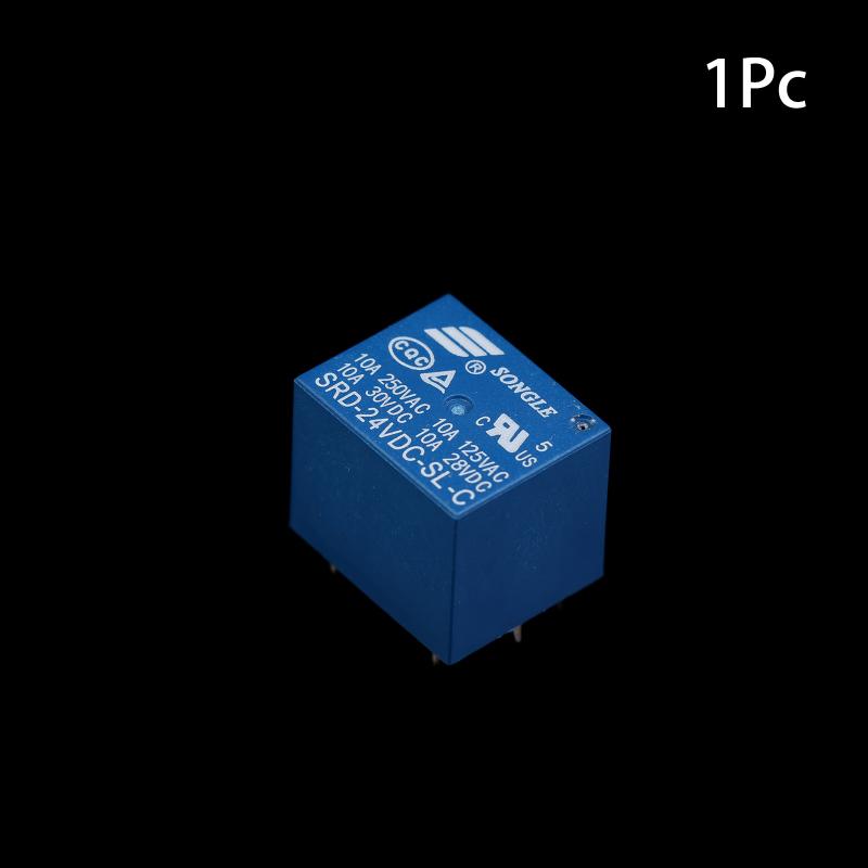 1/3/5Pcs Srd-24Vdc-Sl-C Srd(T73) 5-Pin Electromagnetic Relay 24V High-Quality Relay Electrical Components
