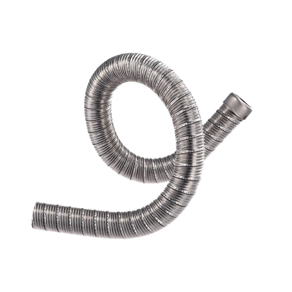 Bilvarmer eksosrør 24mm tolags 60cm luftparkeringsvarmer eksosslangeledning rustfritt stål for Webasto