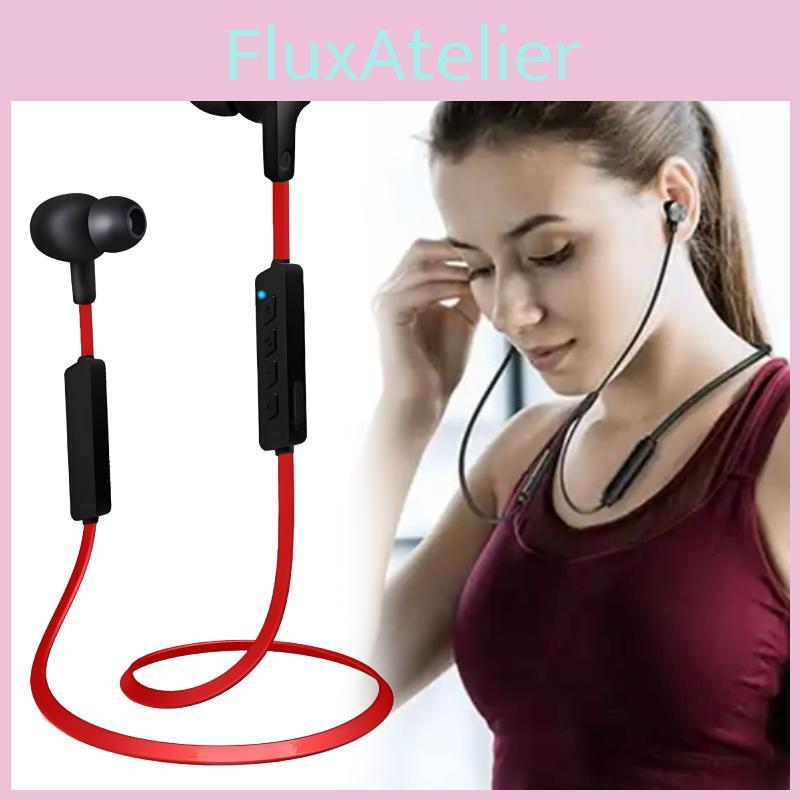 Headphones Bluetooth Sports Wireless Stereo Earbuds For Running In Headset Ear
