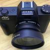 4K 48MP Digital Camera with Flip Screen & Wide-Angle Mirrorless LED