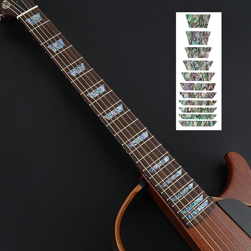 Personalized Guitar Sticker Set: Decorative Fingerboard and Panel Protectors for Acoustic and Electric Guitars.