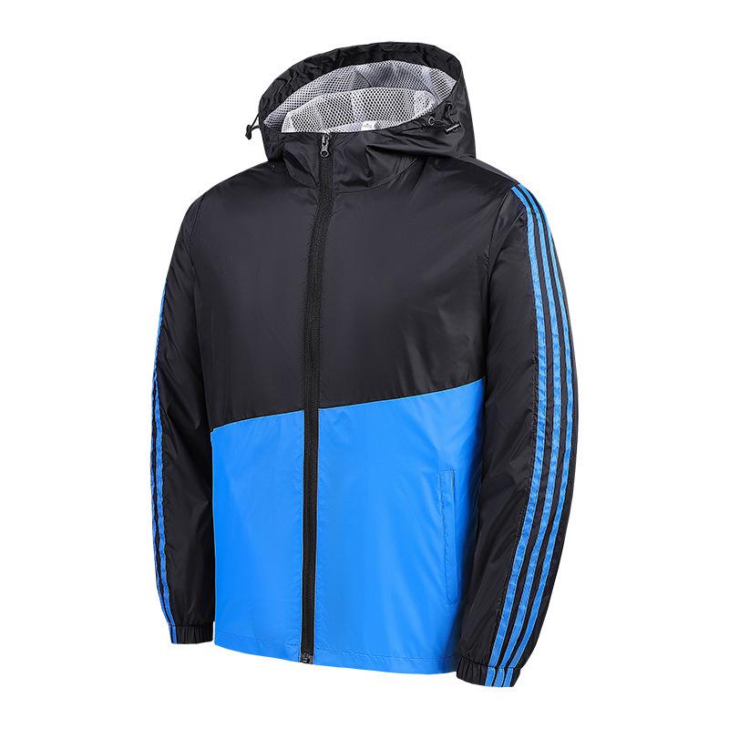 

Нова чоловіча спортивна повсякденна куртка-вітровка з капюшоном Спортивна куртка без рукавів XL