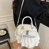 Small Bag Women's Summer Versatile 2025 New Messenger Bag Niche Portable Bowling Bag