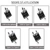 1-3Pcs DT3 USB Tester Data Cable Detection Board for IOS Android Micro Type-C Short Circuit on-Off Switching Test Board Tool
