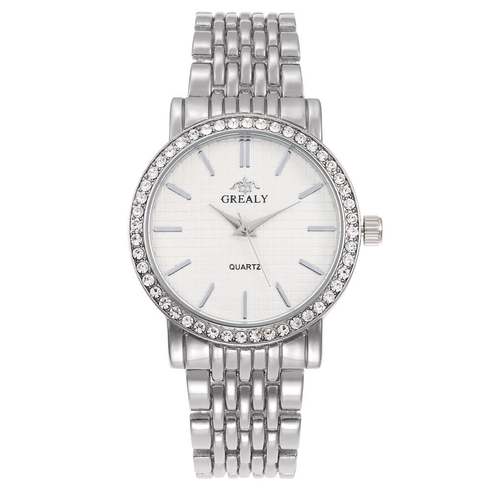 

Unisex Trendy Casual Quartz Watch with Rhinestones
