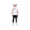 Nike Kids Logo Print Training Casual Knit Sports Pants Kids bottoms Black DV3245-010