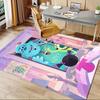 Office Rug Monsters, Inc. Theme 3D Printed Anti-Slip Rug-Machine Washable for Living Room