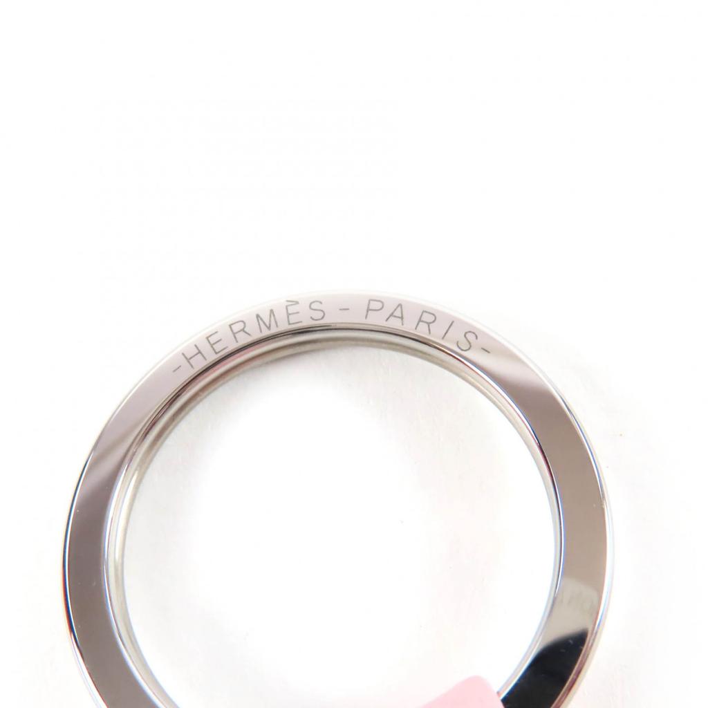 Excellent HERMES Bag charm Carmen Key ring pink Anyo Miro Women Used